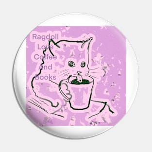 Ragdolllove coffee and books Pin