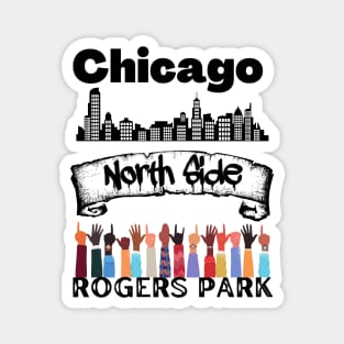 Rogers Park Chicago 2 Magnet