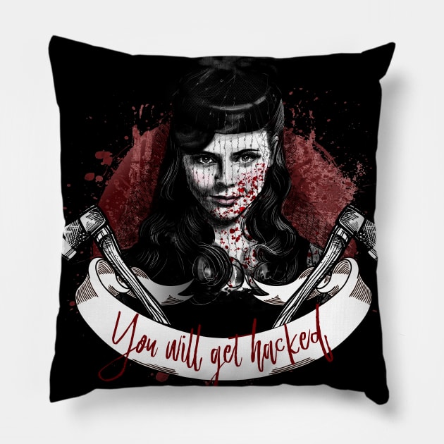 Lizzie Borden Pillow by Otracreativa