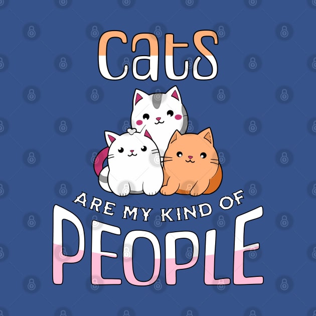 Cats are my kind of people by Mey Designs