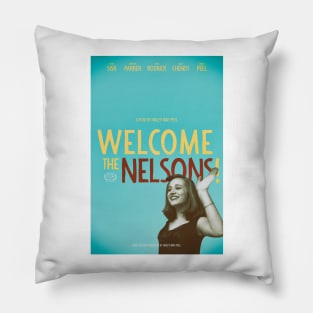 “Welcome the Nelsons” by Hailey Peel, Stonington High Pillow
