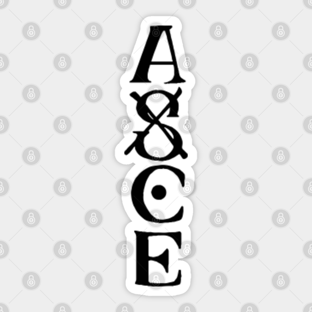 Ace Tattoo Back Print One Piece Sticker Teepublic