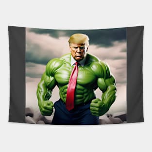 The Incredible Trump (Parody Design) Tapestry