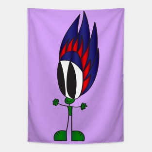 Funny Cartoon Character Tapestry