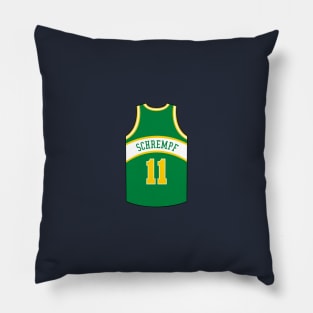 Detlef Schrempf Seattle Supersonics Jersey Qiangy Pillow