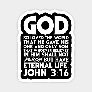 John 3:16 Magnet