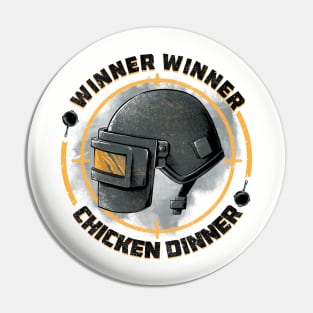 Chicken Dinner Pin