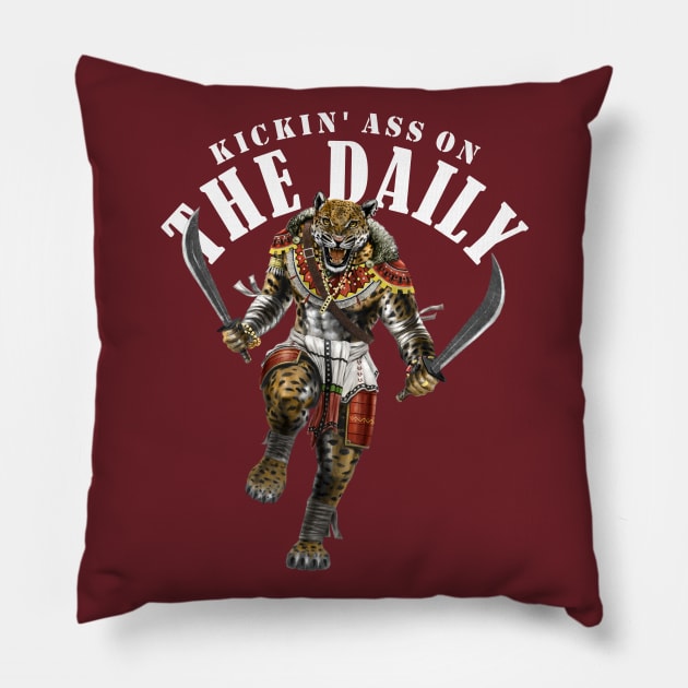 Kickin' Ass on the Daily Pillow by Mystik Media LLC