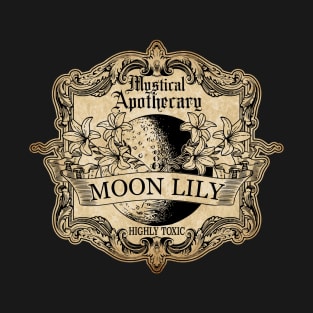 Moon Lily Potion Label T-Shirt