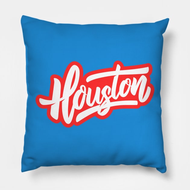 Houston "Luv Ya Blue" Pillow by TEXICAN