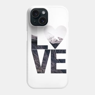 Mountain Love Outdoor Design Phone Case