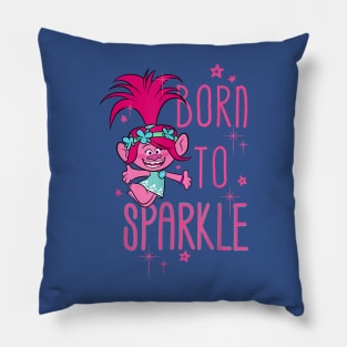 born to sparkle 1 Pillow