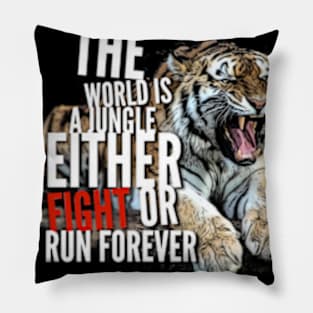 Roaring Tiger Pillow