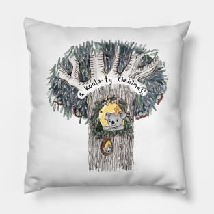 Koala-ty christmas Pillow