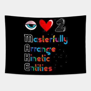 I Love to MAKE Tapestry