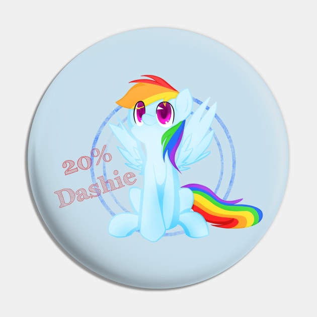 20% Dashie Pin by Natsu714