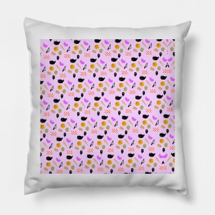 omori pattern Pillow