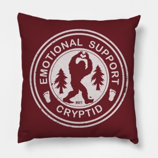 Emotional Support Cryptid Pillow