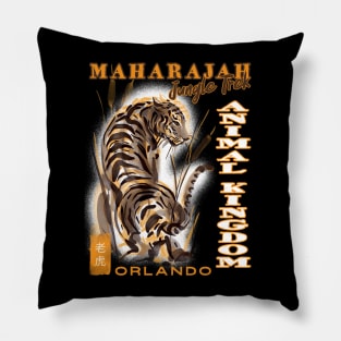 Maharajah Jungle Trek Orlando Florida Animal Kingdom Pillow