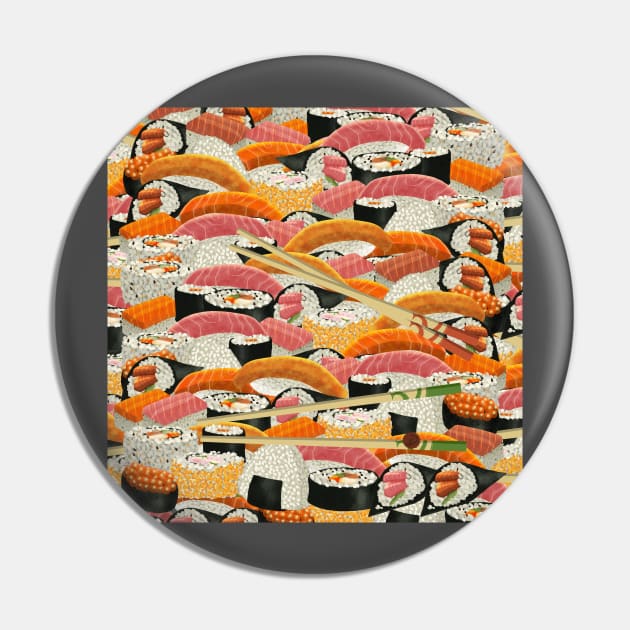 Sushi Paradise Pin by Domadraghi