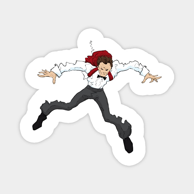 Secret Agent skydive Magnet by danpritchard