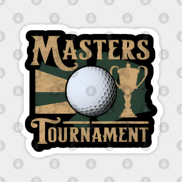 masters tournament golf competition Magnet by CreationArt8