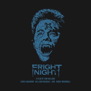 Fear and horror in a Vampire Fright Night T-Shirt