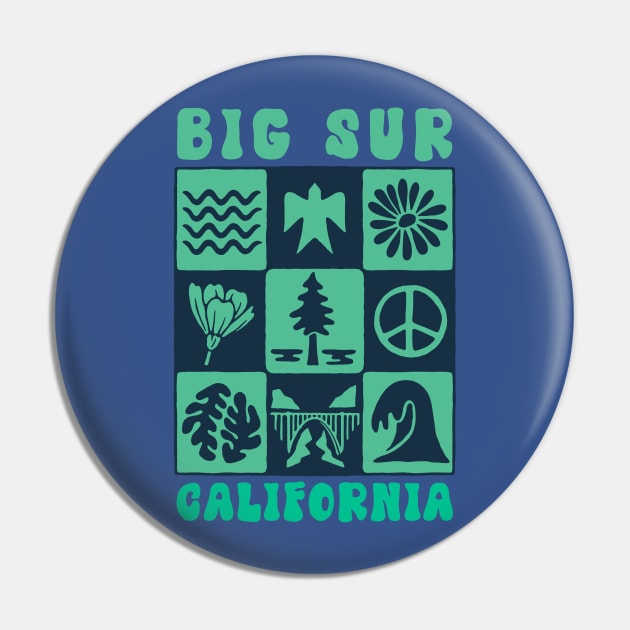 Big Sur Icons Pin by Big Sur California 