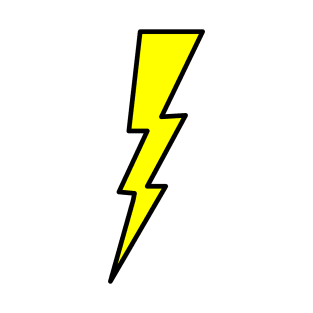 Yellow lightning T-Shirt