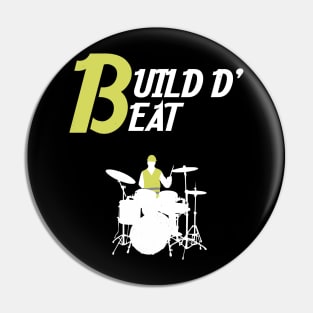 Engineering Student Engineer Drummer Drum Gift Adult Pin