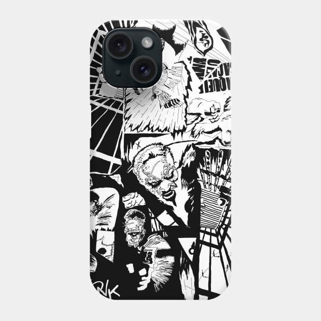 Sin City B&W Design Phone Case by FranciscoCapelo