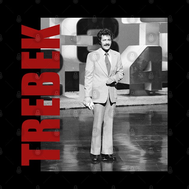 Alex Trebek - Retro Aesthetic Fan Art by JULIAN AKBAR PROJECT