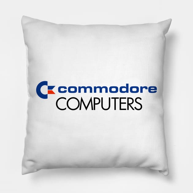 Commodore Computers - Version 2 Pillow by RetroFitted