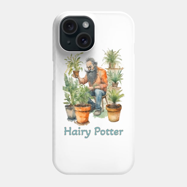 Hairy Potter Phone Case by ArtShare