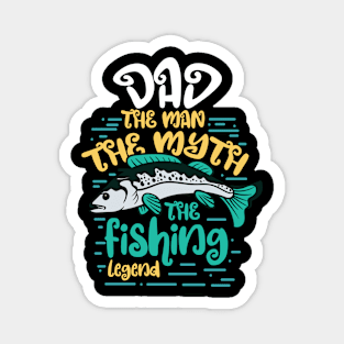 Funny Fishing Motive Magnet