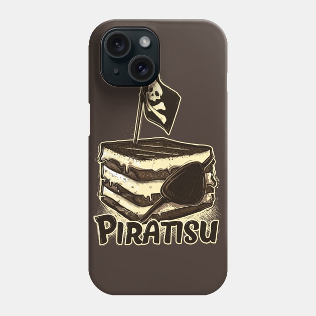 Piratisu Phone Case by raxarts