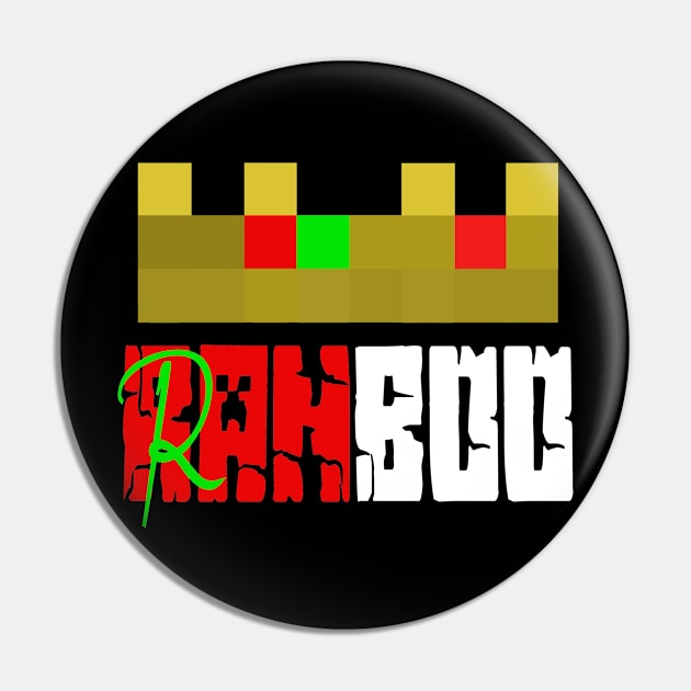 If The Crown Fits Wear It - Ranboo Pin by EleganceSpace