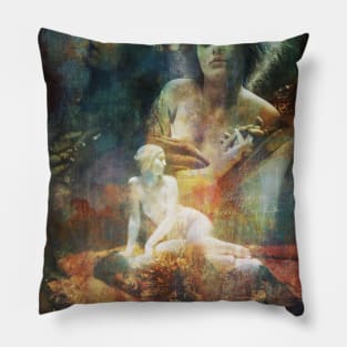 Collage Art Evelyn Nesbit Pillow