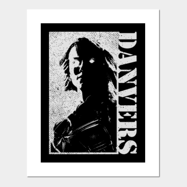 Danvers Captain Marvel Posters And Art Prints Teepublic Uk