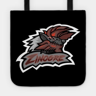 Stygian Zinogre Mascot Logo v.2 Tote