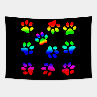 Cute Little Paws - Pattern Design 2 Tapestry