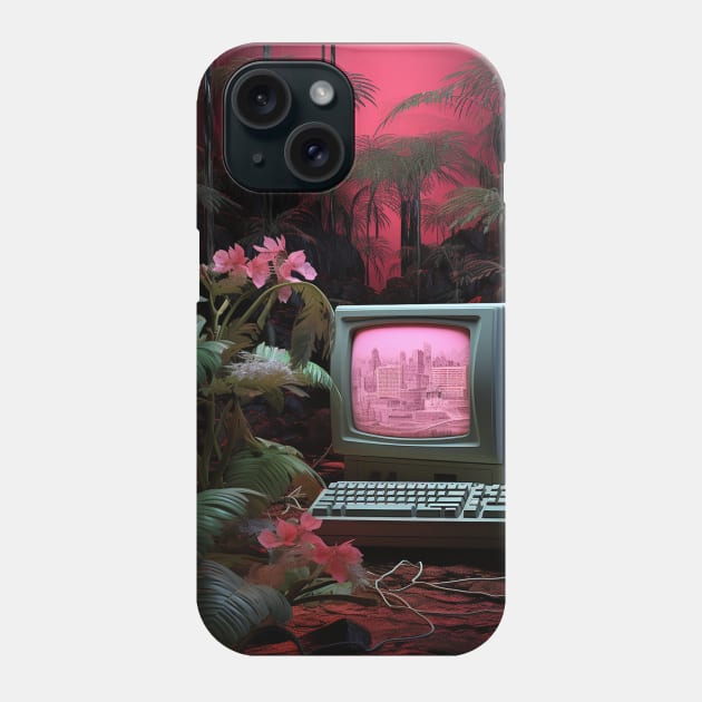 Synthetic moonlight #4 Phone Case by gogolehm