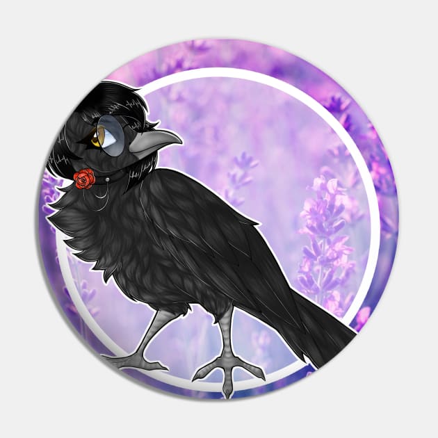 Macbeth Hyacinth (Feral) Pin by Crow Wanderer