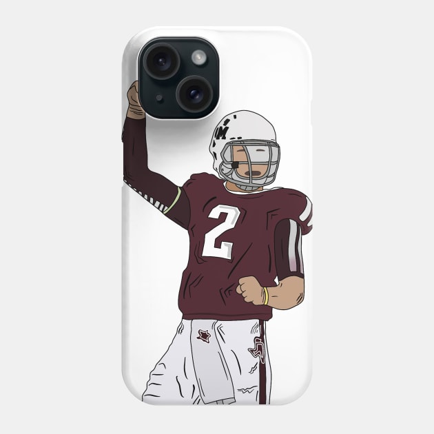 Johnny Manziel Football Phone Case by Zachariya420