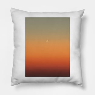 Moonlight sunset Pillow