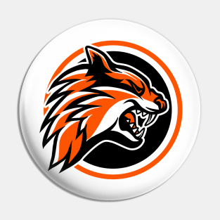 Tiger head Pin