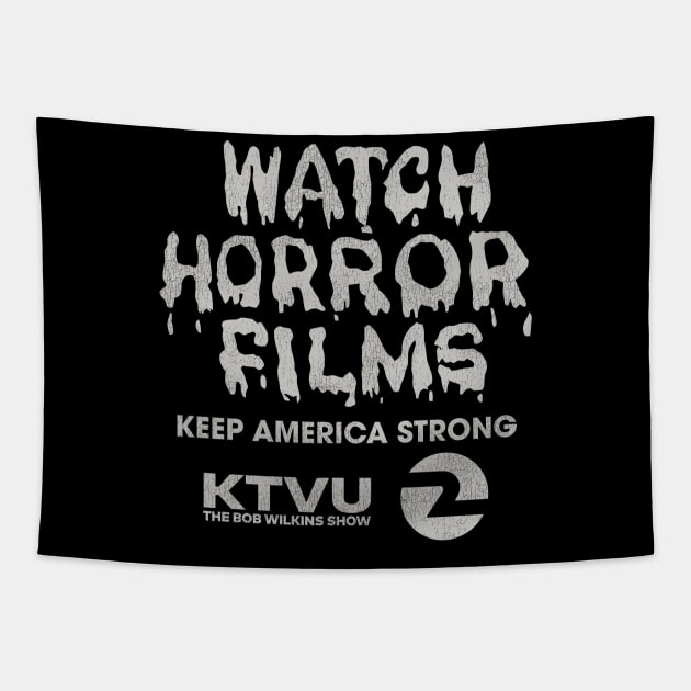 Watch Horror Films Keep America Strong Tapestry by darklordpug