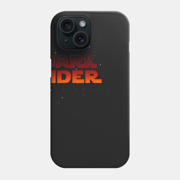 Dark Sider Phone Case by parkhopperapparel