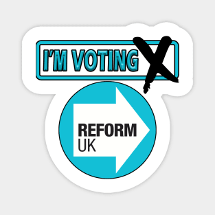 I'm Voting Reform UK Magnet