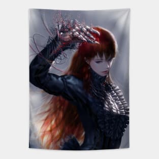 devil hand Tapestry